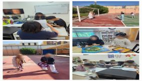 English Only Break-Physical activities, Board game  & Drama practice