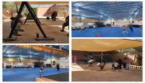 English Only Break-In the playground & in the gym